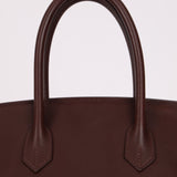 Hermes 2010 Havana Chèvre de Coromandel Birkin 35 Retourne GHW - FashioNica