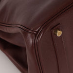Hermes 2010 Havana Chèvre de Coromandel Birkin 35 Retourne GHW - FashioNica