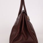 Hermes 2010 Havana Chèvre de Coromandel Birkin 35 Retourne GHW - FashioNica