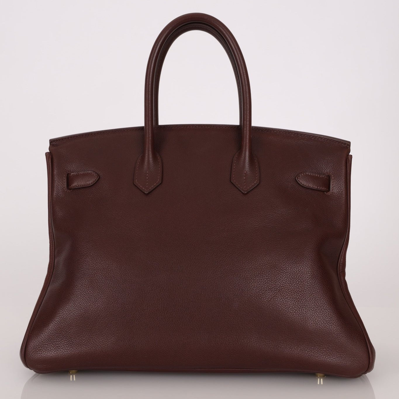 Hermes 2010 Havana Chèvre de Coromandel Birkin 35 Retourne GHW - FashioNica