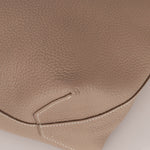 Hermès 2011 Mykonos Blue Gris Tourterelle Taurillon Clemence Double Sens 36 Reversible Tote - FashioNica