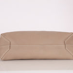 Hermès 2011 Mykonos Blue Gris Tourterelle Taurillon Clemence Double Sens 36 Reversible Tote - FashioNica