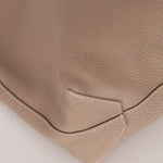 Hermès 2011 Mykonos Blue Gris Tourterelle Taurillon Clemence Double Sens 36 Reversible Tote - FashioNica