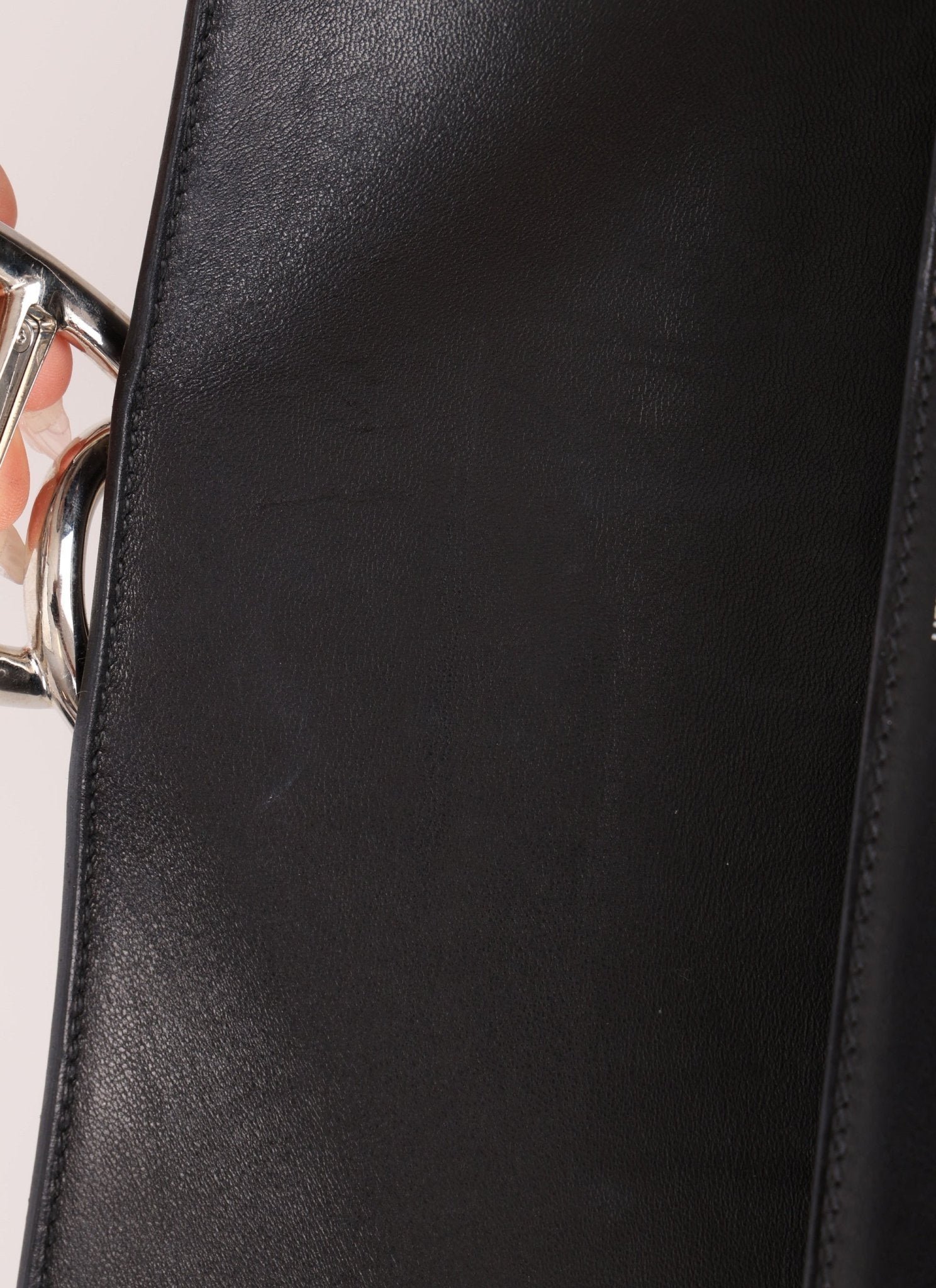 Hermès 2011 Noir Egee Clutch PHW - FashioNica