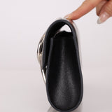 Hermès 2011 Noir Egee Clutch PHW - FashioNica