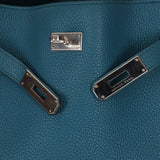 Hermès 2012 Bleu Izmir Togo So Kelly Bag 26 PHW - FashioNica