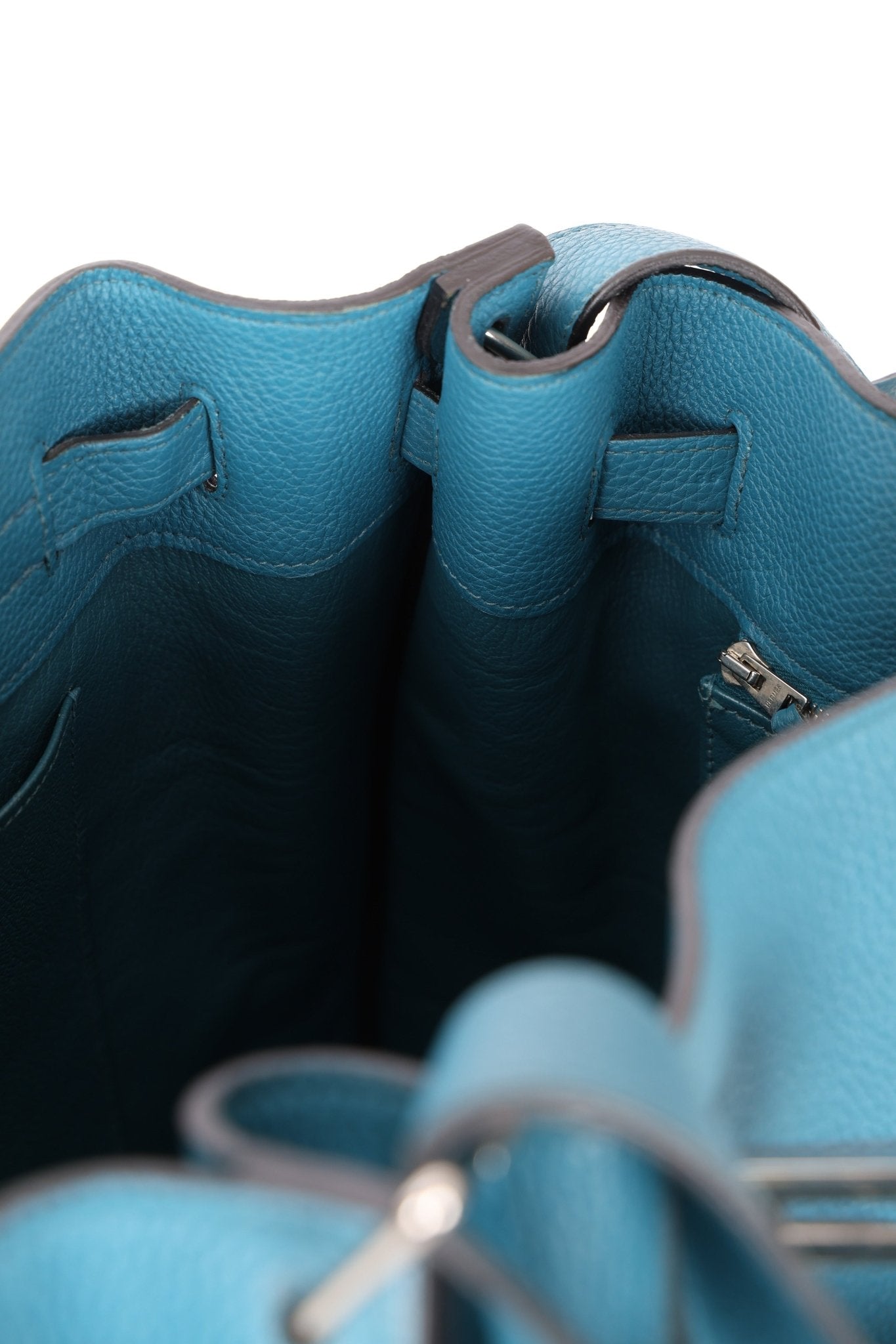 Hermès 2012 Bleu Izmir Togo So Kelly Bag 26 PHW - FashioNica