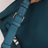 Hermès 2012 Bleu Izmir Togo So Kelly Bag 26 PHW - FashioNica
