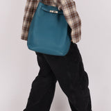 Hermès 2012 Bleu Izmir Togo So Kelly Bag 26 PHW - FashioNica