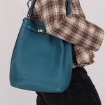 Hermès 2012 Bleu Izmir Togo So Kelly Bag 26 PHW - FashioNica