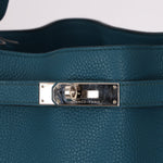 Hermès 2012 Bleu Izmir Togo So Kelly Bag 26 PHW - FashioNica