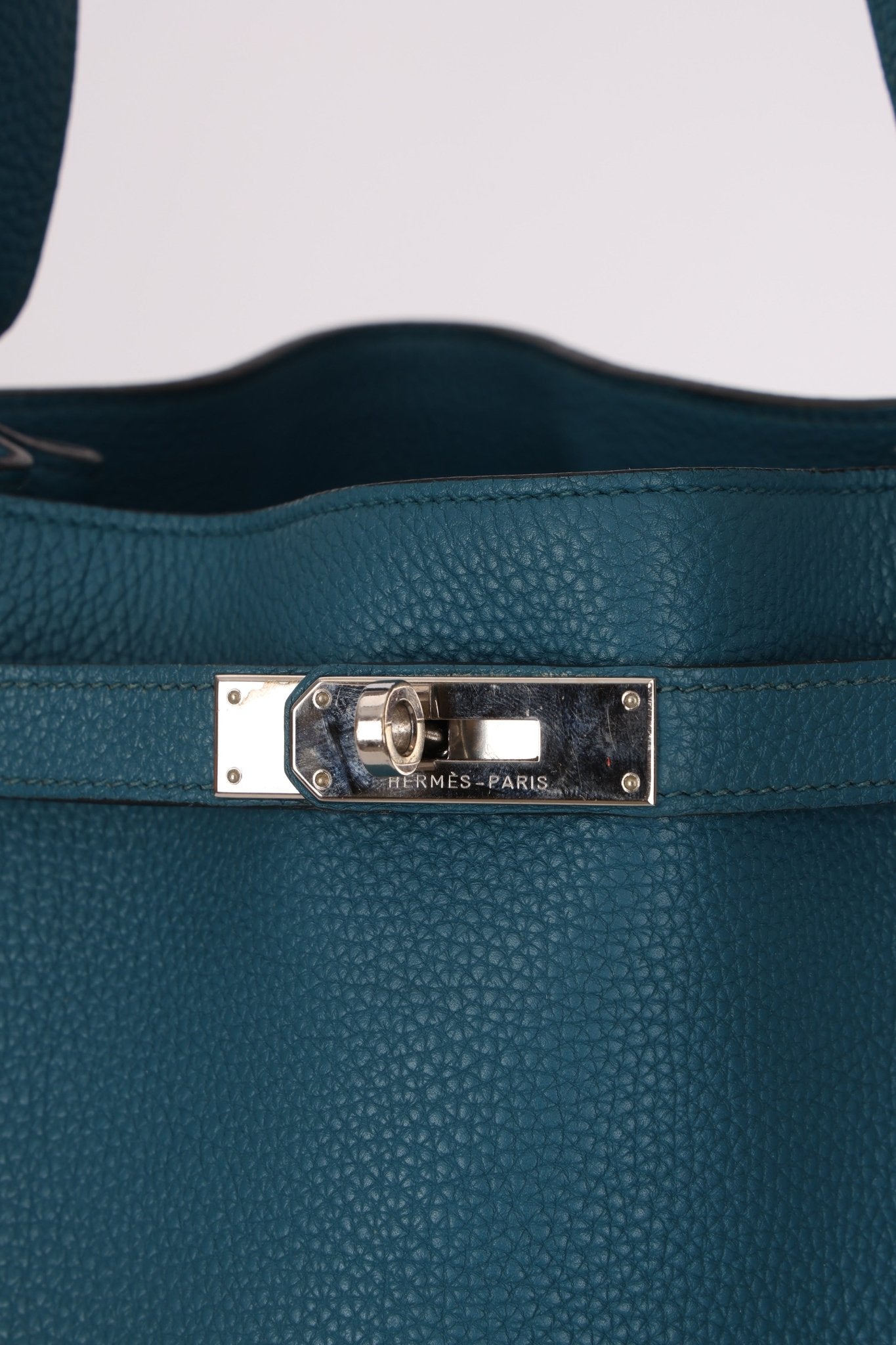 Hermès 2012 Bleu Izmir Togo So Kelly Bag 26 PHW - FashioNica