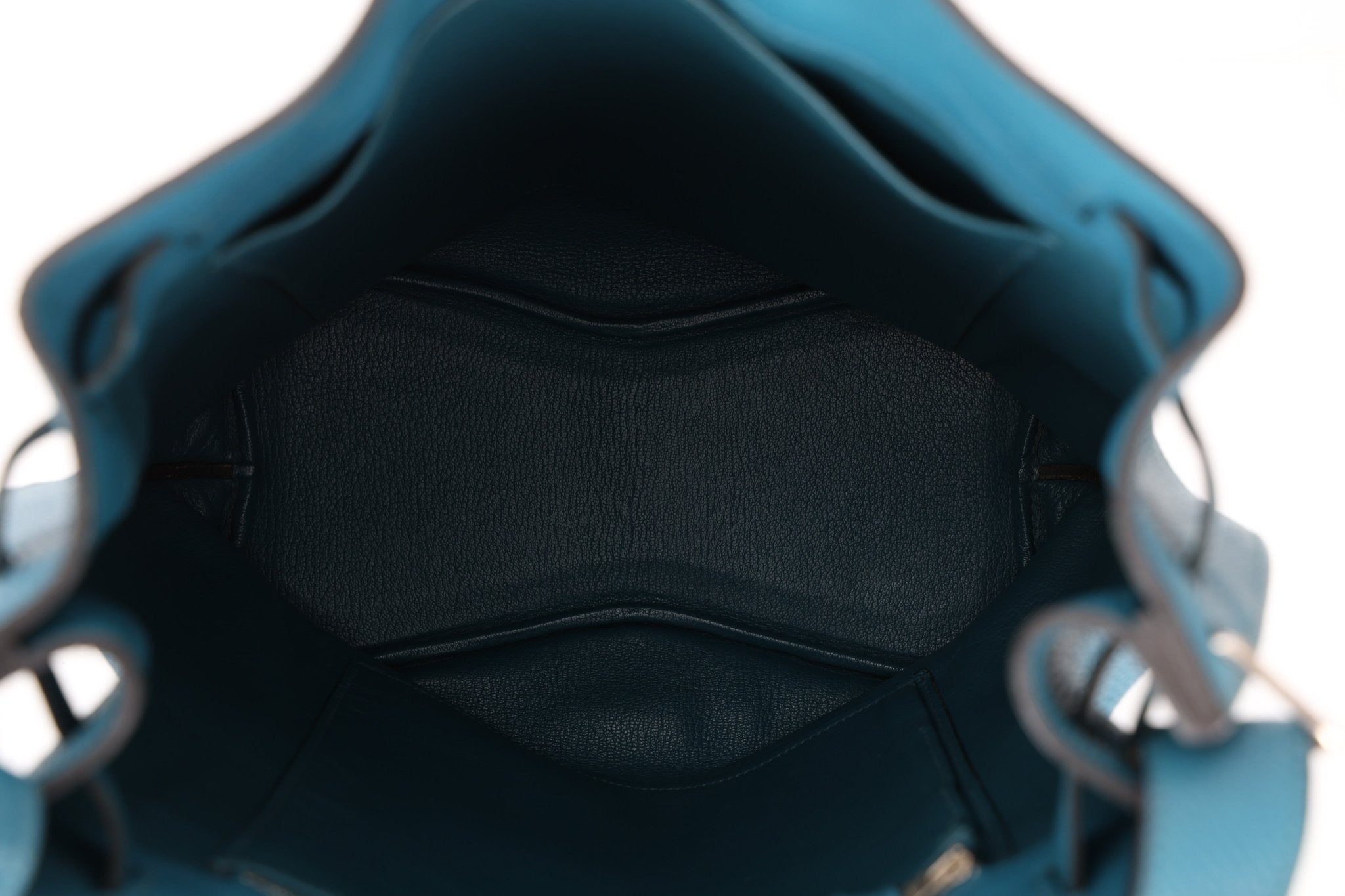 Hermès 2012 Bleu Izmir Togo So Kelly Bag 26 PHW - FashioNica