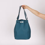 Hermès 2012 Bleu Izmir Togo So Kelly Bag 26 PHW - FashioNica
