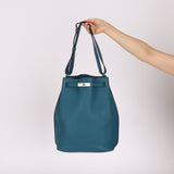 Hermès 2012 Bleu Izmir Togo So Kelly Bag 26 PHW - FashioNica