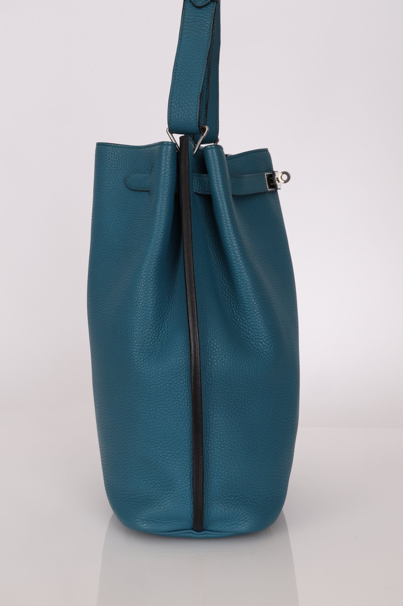 Hermès 2012 Bleu Izmir Togo So Kelly Bag 26 PHW - FashioNica