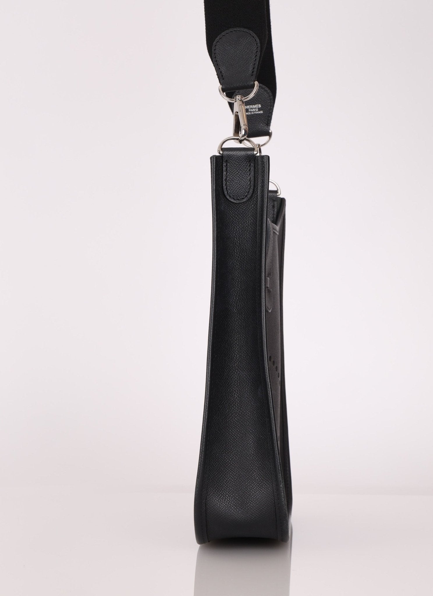 Hermès 2012 Noir Epsom Evelyne PM Gen l - FashioNica