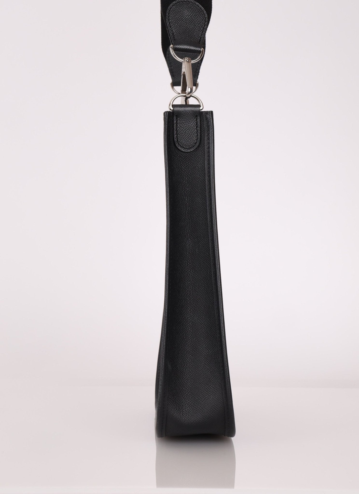 Hermès 2012 Noir Epsom Evelyne PM Gen l - FashioNica