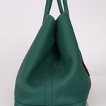 Hermès 2013 Malachite Negonda Garden Party 36 w/ Hermès Charm PHW - FashioNica