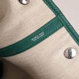 Hermès 2013 Malachite Negonda Garden Party 36 w/ Hermès Charm PHW - FashioNica