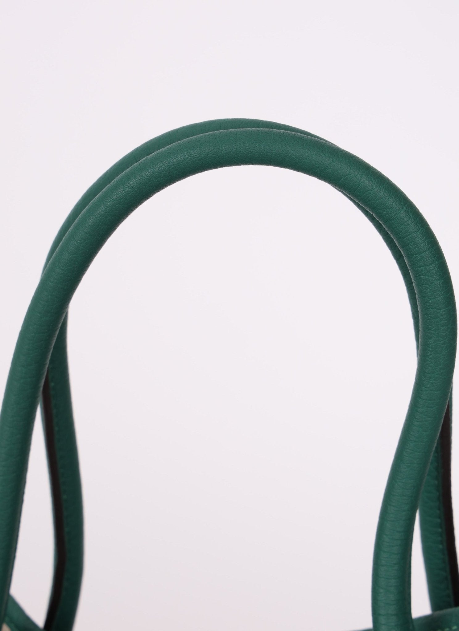 Hermès 2013 Malachite Negonda Garden Party 36 w/ Hermès Charm PHW - FashioNica