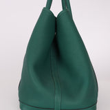 Hermès 2013 Malachite Negonda Garden Party 36 w/ Hermès Charm PHW - FashioNica