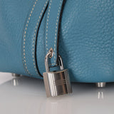 Hermès 2014 Bleu Jean Taurillon Clemence Picotin 18 PHW - FashioNica