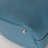 Hermès 2014 Bleu Jean Taurillon Clemence Picotin 18 PHW - FashioNica