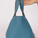 Hermès 2014 Bleu Jean Taurillon Clemence Picotin 18 PHW - FashioNica