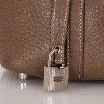 Hermès 2014 Etoupe Clemence Picotin 18 PHW - FashioNica