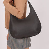 Hermès 2014 Graphite Taurillon Clemence Gao Hobo Bag - FashioNica
