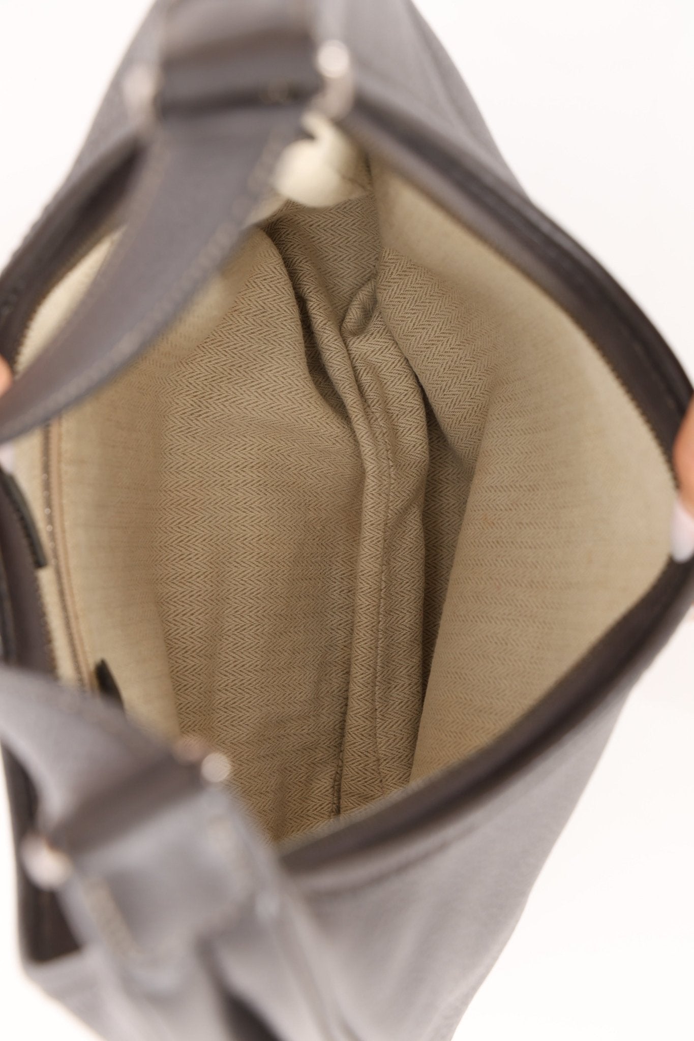 Hermès 2014 Graphite Taurillon Clemence Gao Hobo Bag - FashioNica