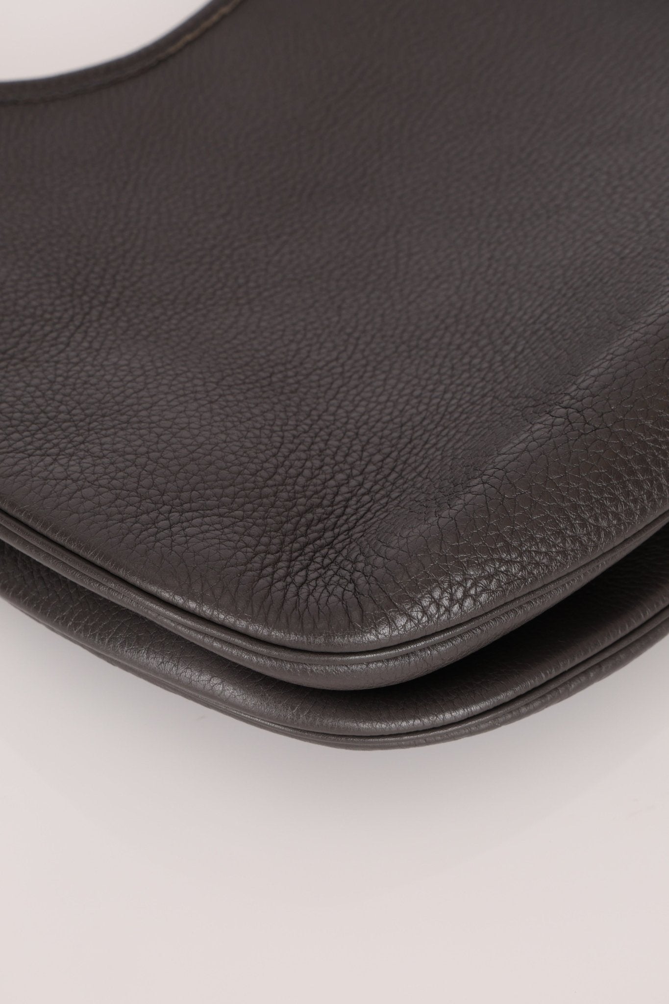 Hermès 2014 Graphite Taurillon Clemence Gao Hobo Bag - FashioNica