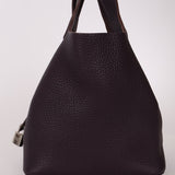 Hermès 2014 Raisin Taurillon Clemence Picotin 22 PHW - FashioNica