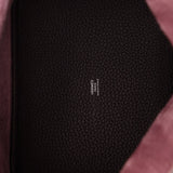 Hermès 2014 Raisin Taurillon Clemence Picotin 22 PHW - FashioNica
