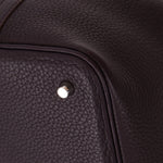 Hermès 2014 Raisin Taurillon Clemence Picotin 22 PHW - FashioNica