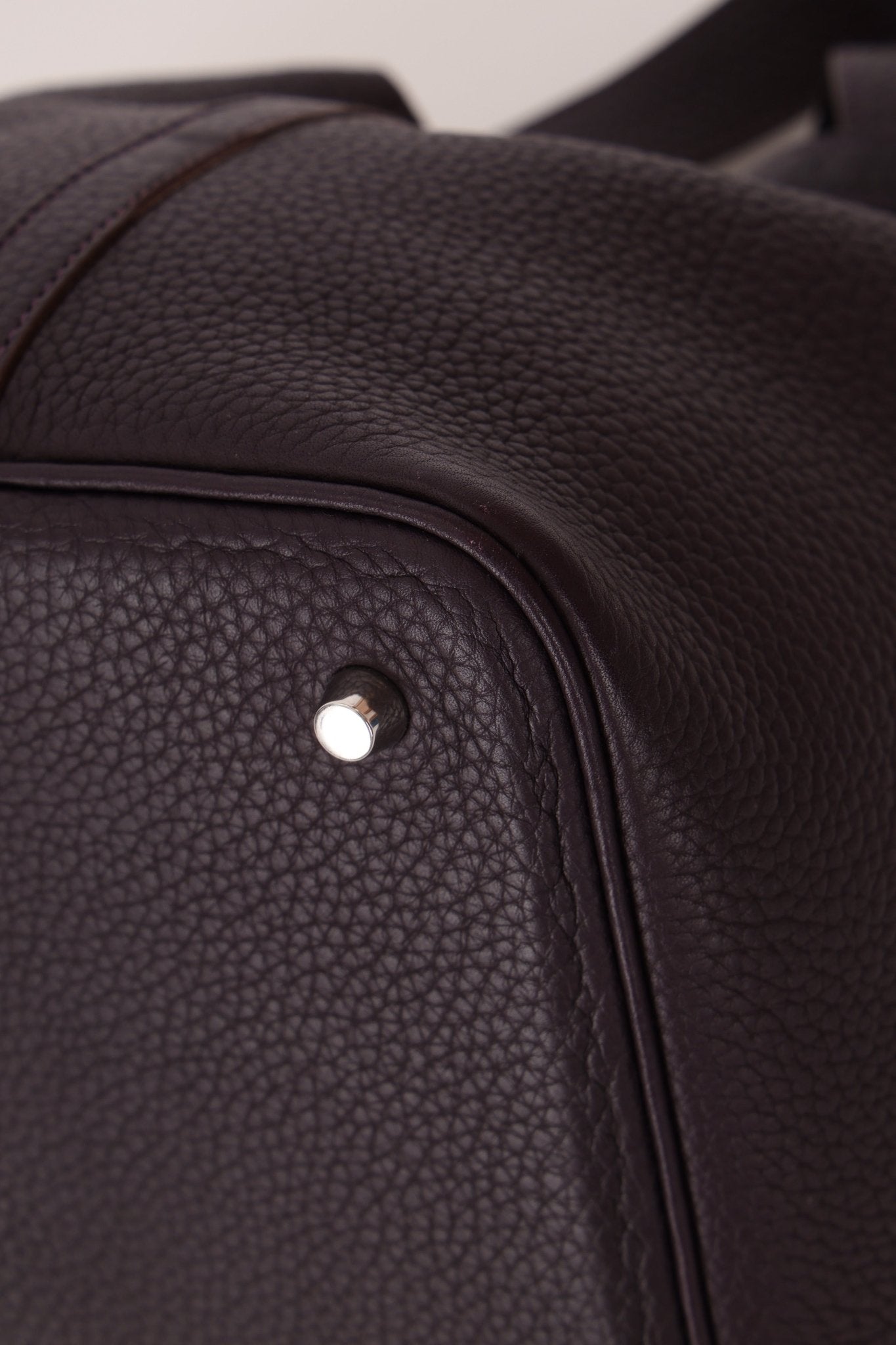 Hermès 2014 Raisin Taurillon Clemence Picotin 22 PHW - FashioNica