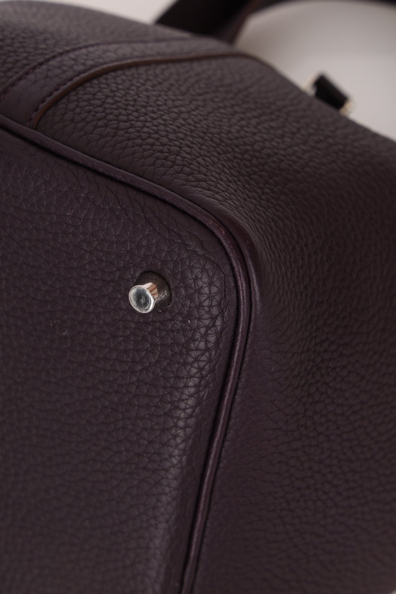 Hermès 2014 Raisin Taurillon Clemence Picotin 22 PHW - FashioNica