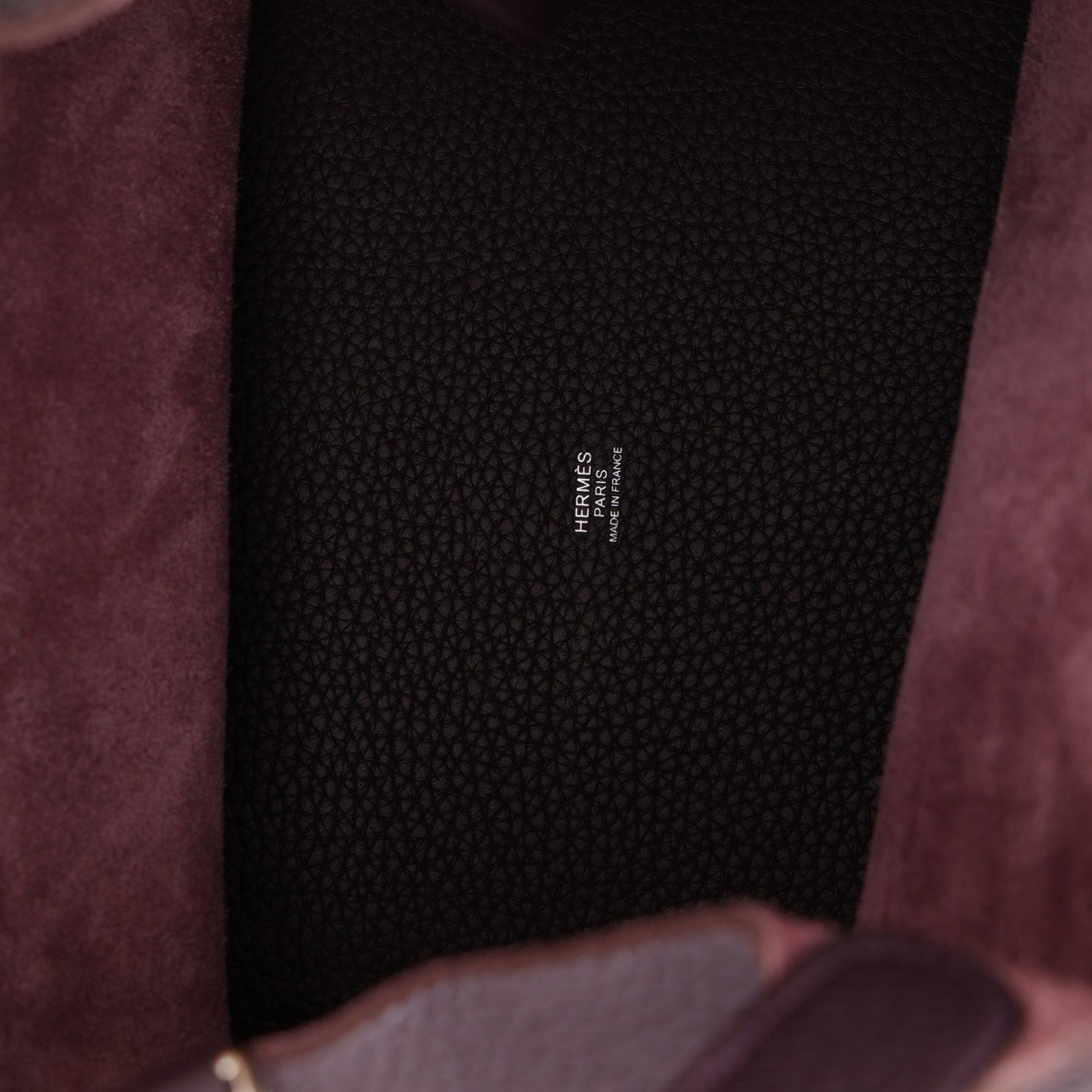 Hermès 2014 Raisin Taurillon Clemence Picotin 22 PHW - FashioNica