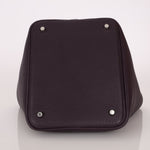 Hermès 2014 Raisin Taurillon Clemence Picotin 22 PHW - FashioNica