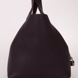 Hermès 2014 Raisin Taurillon Clemence Picotin 22 PHW - FashioNica