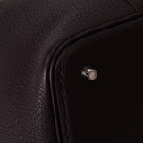 Hermès 2014 Raisin Taurillon Clemence Picotin 22 PHW - FashioNica