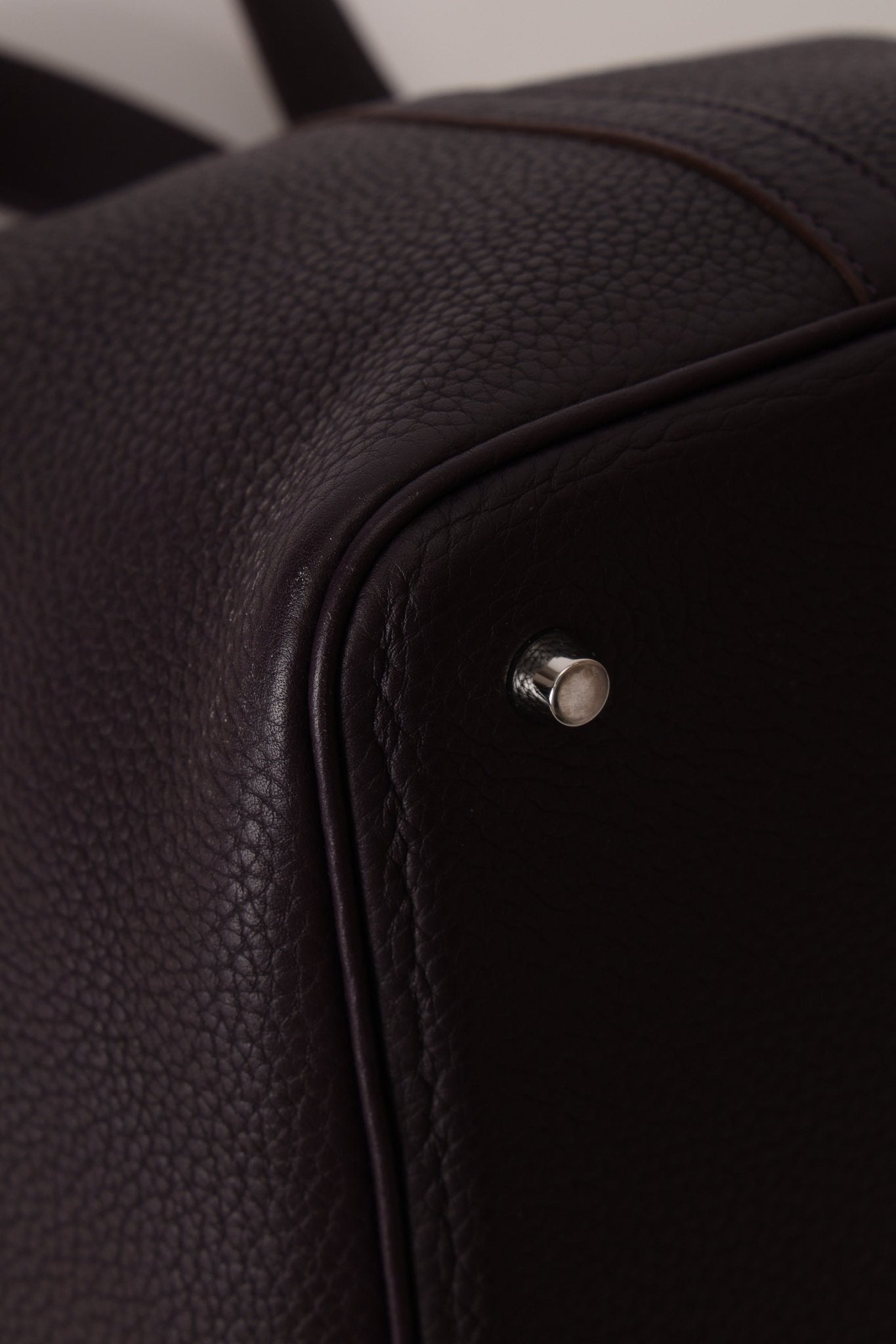 Hermès 2014 Raisin Taurillon Clemence Picotin 22 PHW - FashioNica