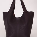 Hermès 2014 Raisin Taurillon Clemence Picotin 22 PHW - FashioNica