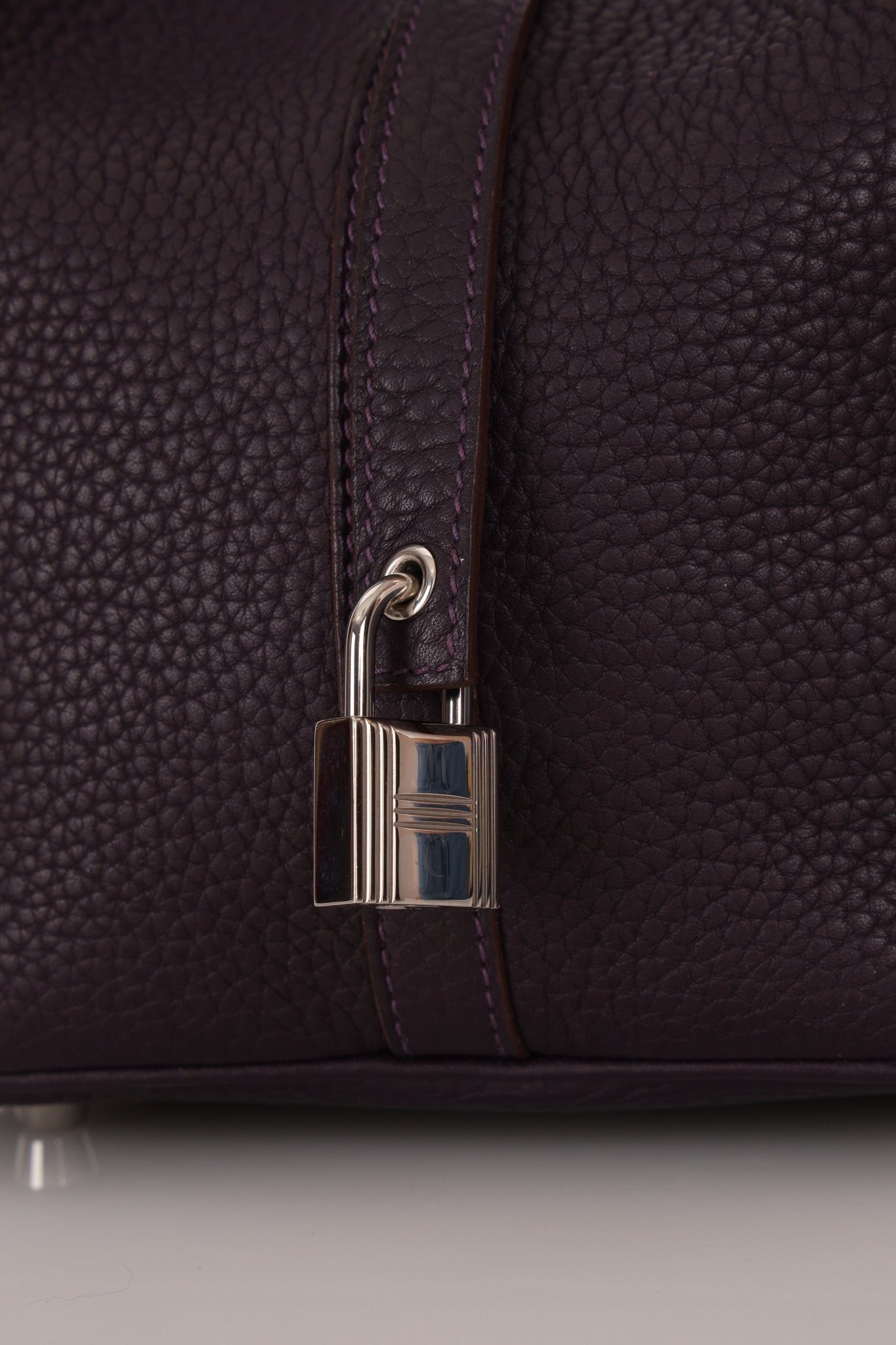 Hermès 2014 Raisin Taurillon Clemence Picotin 22 PHW - FashioNica