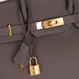 Hermès 2016 Etain Togo Birkin 30 GHW - FashioNica