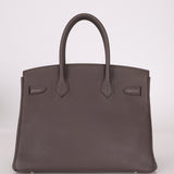 Hermès 2016 Etain Togo Birkin 30 GHW - FashioNica