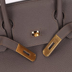 Hermès 2016 Etain Togo Birkin 30 GHW - FashioNica