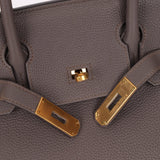 Hermès 2016 Etain Togo Birkin 30 GHW - FashioNica