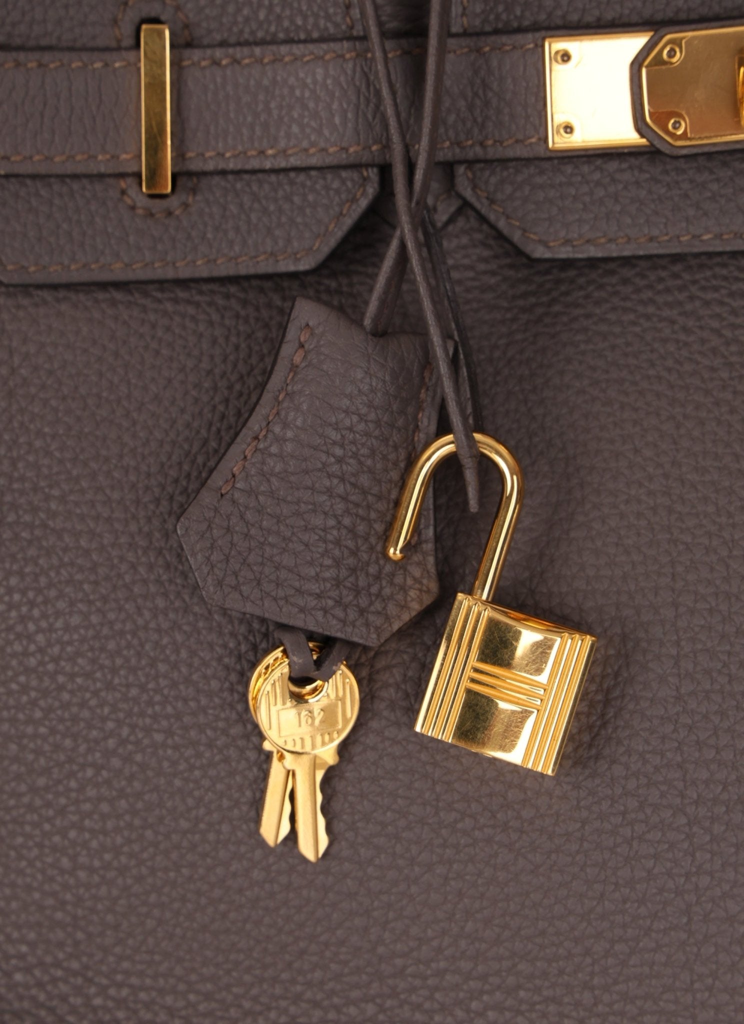 Hermès 2016 Etain Togo Birkin 30 GHW - FashioNica